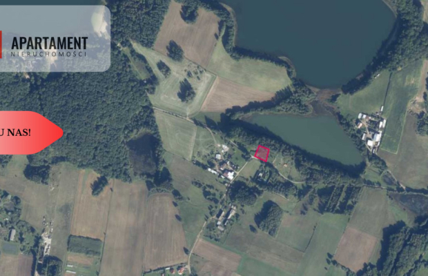 Działka nad jeziorem Jeleń