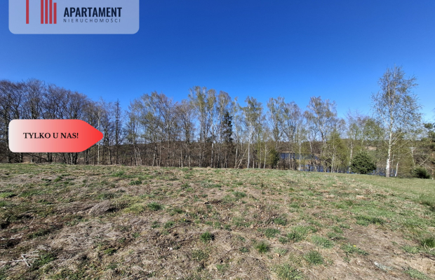 Działka nad jeziorem Jeleń