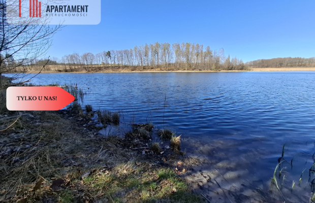 Działka nad jeziorem Jeleń