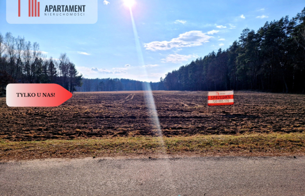 Działki budowlane 200m od rzeki Wdy. Tylko u Nas!