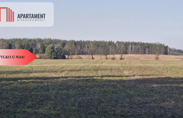 Tylko u Nas  Piękna i cicha działka