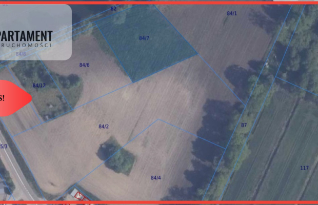Działka Siedliskowa- Szpęgawa koło Tczewa
