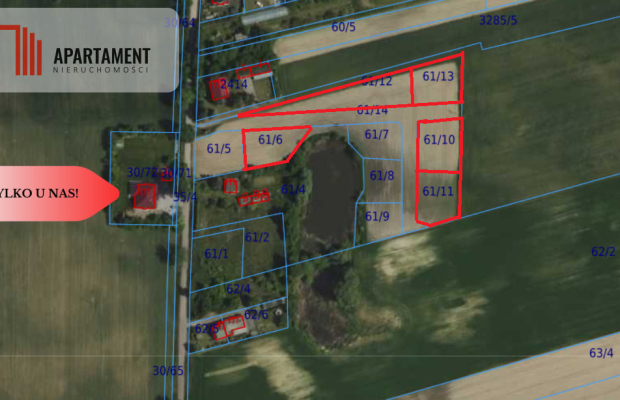 * Działki w atrakcyjnej okolicy Szubin Wiejska