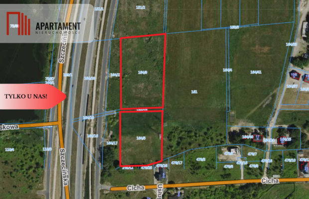 2 działki przy obwodnicy, z war. zabudowy. Usługi!