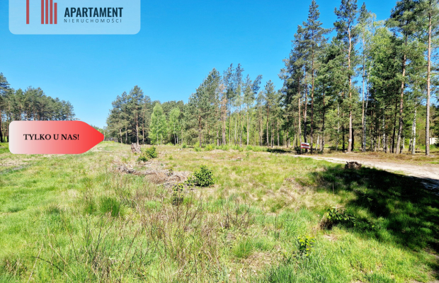 Działka budowlana otoczona lasem. Tylko u nas !!!