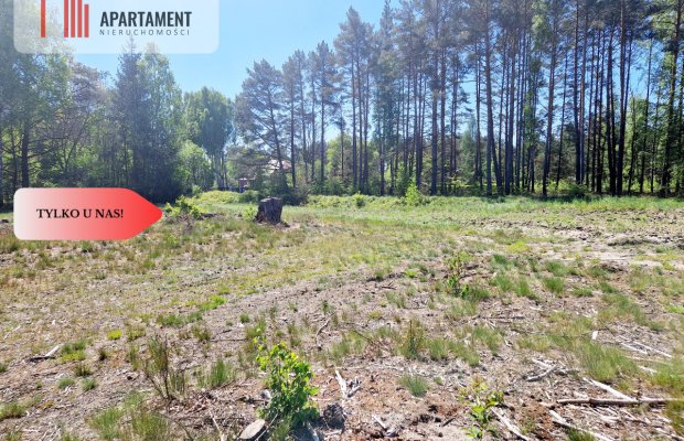 Działka budowlana otoczona lasem. Tylko u nas !!!