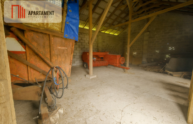 Działka rolna zabudowana   – Babięty Wielkie