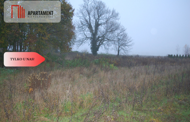 Tylko U NAS 4 Działki budowlana w Łubiance.