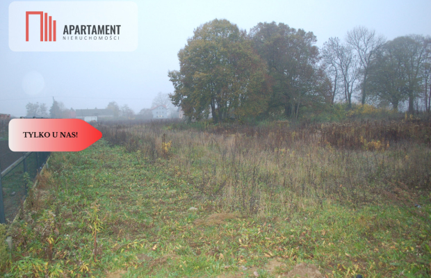 Tylko U NAS 4 Działki budowlana w Łubiance.