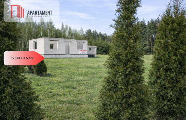 Dom wśród lasów – 6317 mkw z projektem w Borach