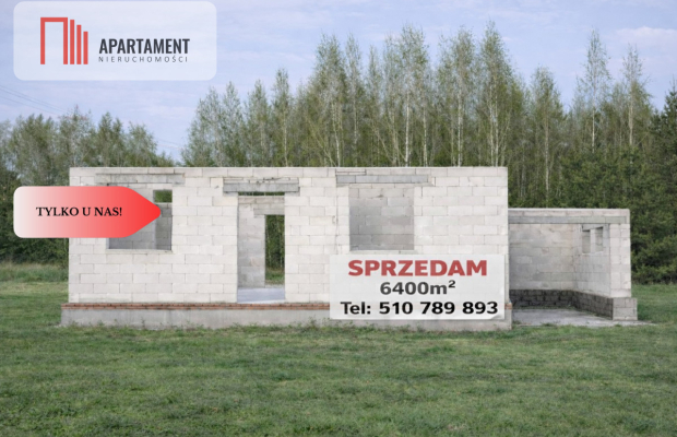 Dom wśród lasów – 6317 mkw z projektem w Borach