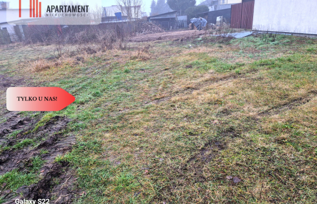 Działka w centrum osiedla