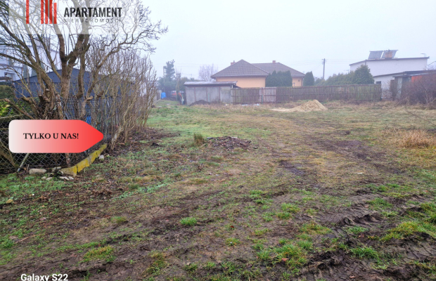 Działka w centrum osiedla