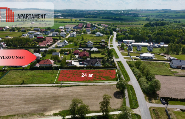 Duża działka 24ar! Magazyn, Bliźniak, Dom!