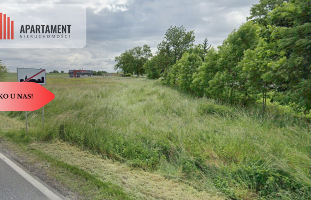 Działka inwestycyjna przy DK36