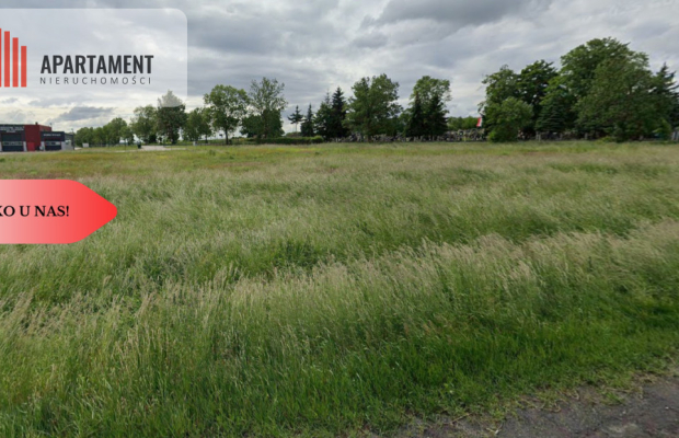 Działka inwestycyjna przy DK36