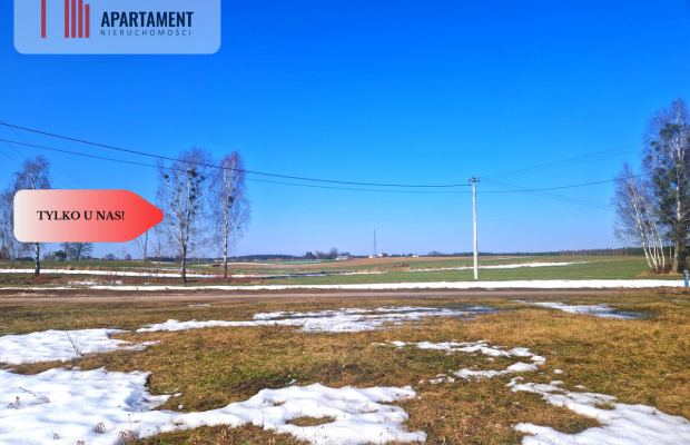 Tylko u Nas! Działka budowlana z mediami w Odrach