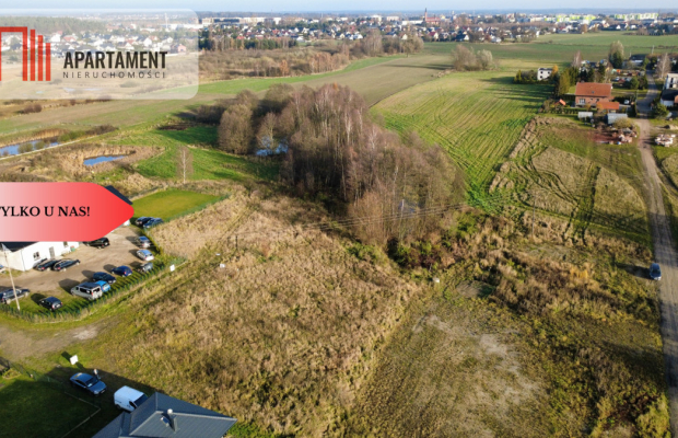 Działka budowlana 1532 m², Starogard, ul. Jeżynowa