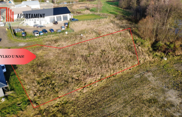 Działka budowlana 1532 m², Starogard, ul. Jeżynowa