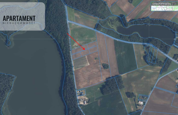 Działki siedliskowo/hodowlane 75m od jeziora!