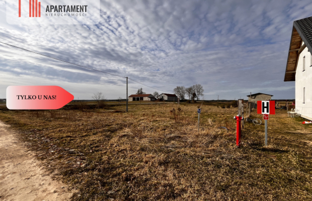 Działka z mediami | WZ w toku | 1043 mkw | Kaszuby