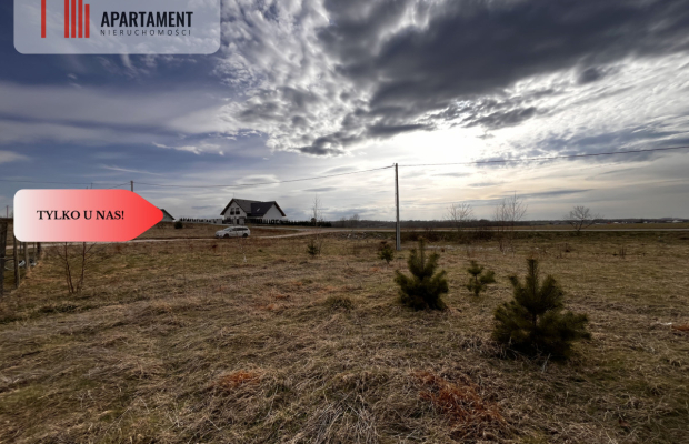 Działka z mediami | WZ w toku | 1043 mkw | Kaszuby