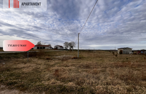 Działka z mediami | WZ w toku | 1043 mkw | Kaszuby