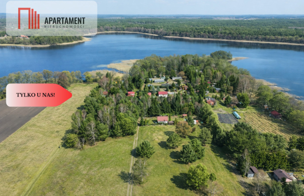 Działka z linią brzegową i własnym lasem!