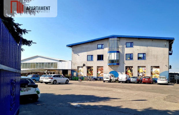 Działka inwestycyjna/ budynek 600 mkw./hala 1000