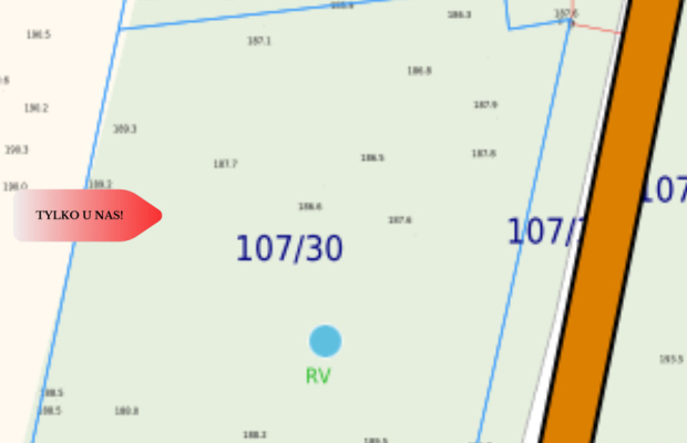 Działka 3000 m2 w sercu Kaszub!