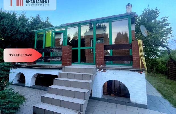 Działka dom całoroczny murowany jezioro