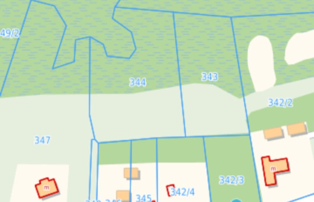 Działka nad jeziorem!