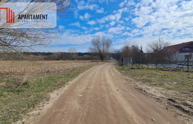 Działka budowlana 1317 m² w Międzylesiu – Media!!