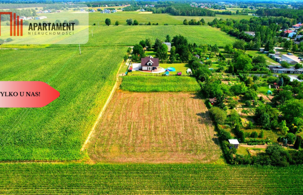 PIĘKNA DZIAŁKA Z MPZP TOPORZYSKO 1500m