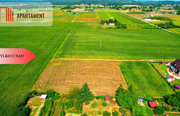 PIĘKNA DZIAŁKA Z MPZP TOPORZYSKO 1500m