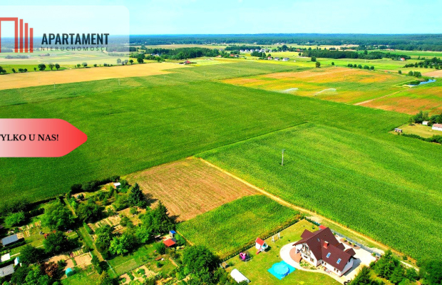 PIĘKNA DZIAŁKA Z MPZP TOPORZYSKO 1500m