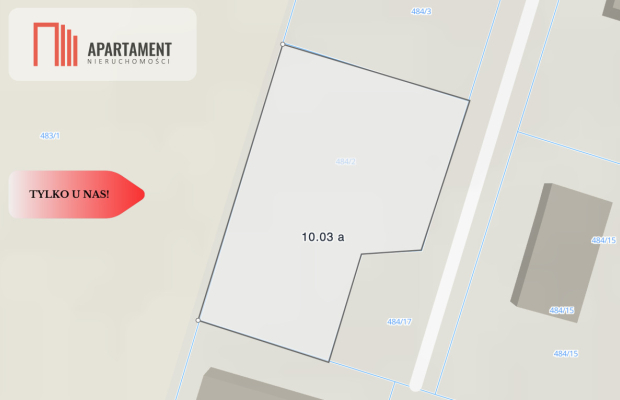 Lutynia ul. Malinowa! 10 ar! Gotowe media!