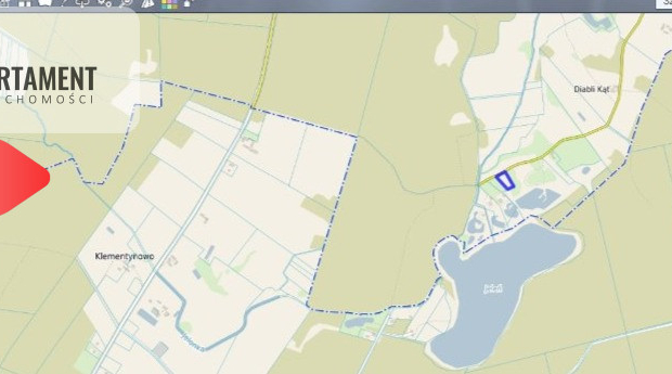 działka o powierzchni 3050 m² z warunkami zabudowy
