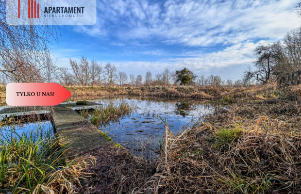 Tylko u nas! Działka 1,5ha, staw, pomost, WZ