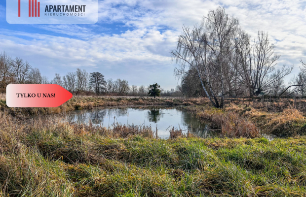 Tylko u nas! Działka 1,5ha, staw, pomost, WZ