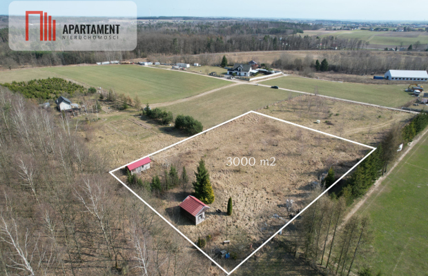 Wymarzone miejsce na dom z widokiem na las!