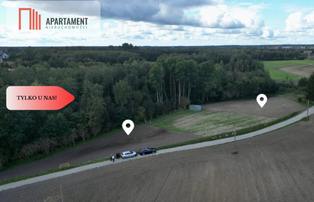 Tylko u nas! miejsce na Twój dom, cisza i spokój