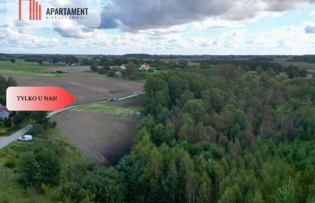 Tylko u nas! miejsce na Twój dom, cisza i spokój