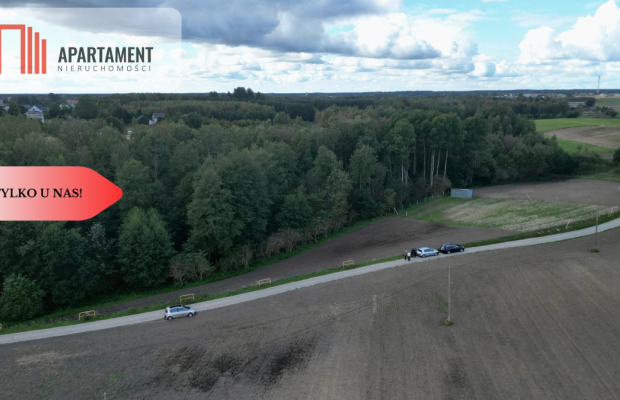 Tylko u nas! miejsce na Twój dom, cisza i spokój