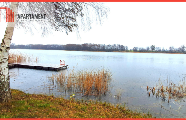 Duża działka blisko jeziora z warunkami zabudowy!