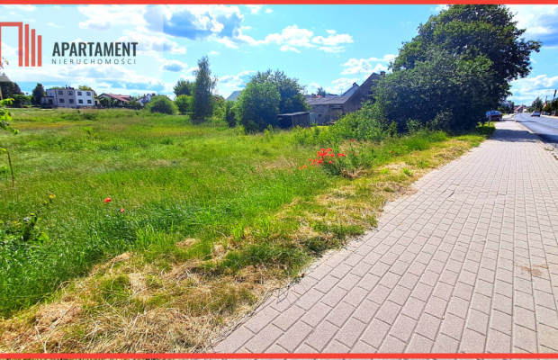 Działka inwestycyjna przy drodze wojewódzkiej !!!