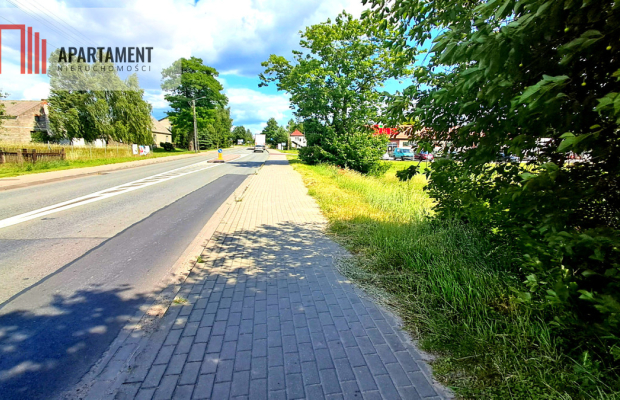 Działka inwestycyjna przy drodze wojewódzkiej !!!