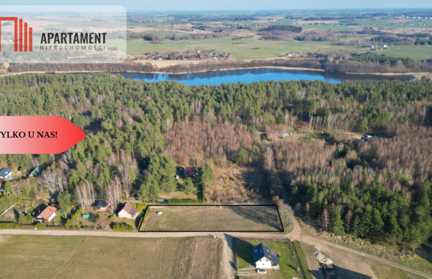 działki budowlana nad jeziorem, blisko trójmiasta