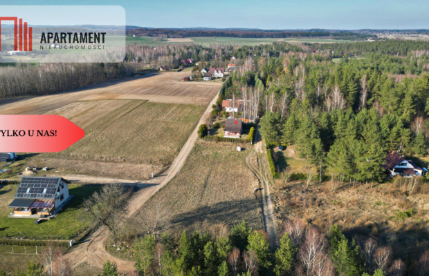 działki budowlana nad jeziorem, blisko trójmiasta