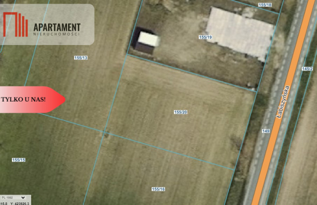 Działka z WZ / Małe Rudy